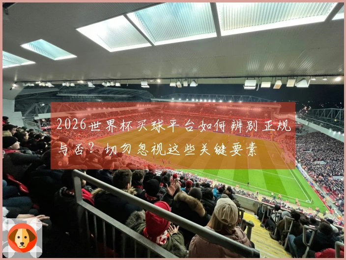 2026世界杯买球平台如何辨别正规与否？切勿忽视这些关键要素
